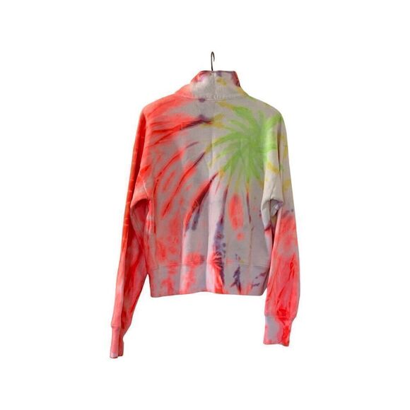 Re/Done x Hanes 70s Half Zip in Neon Space Dye Size Medium - Picture 2 of 5